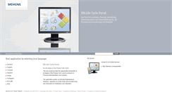 Desktop Screenshot of pia-portal.automation.siemens.com