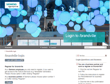 Tablet Screenshot of brandville.siemens.com